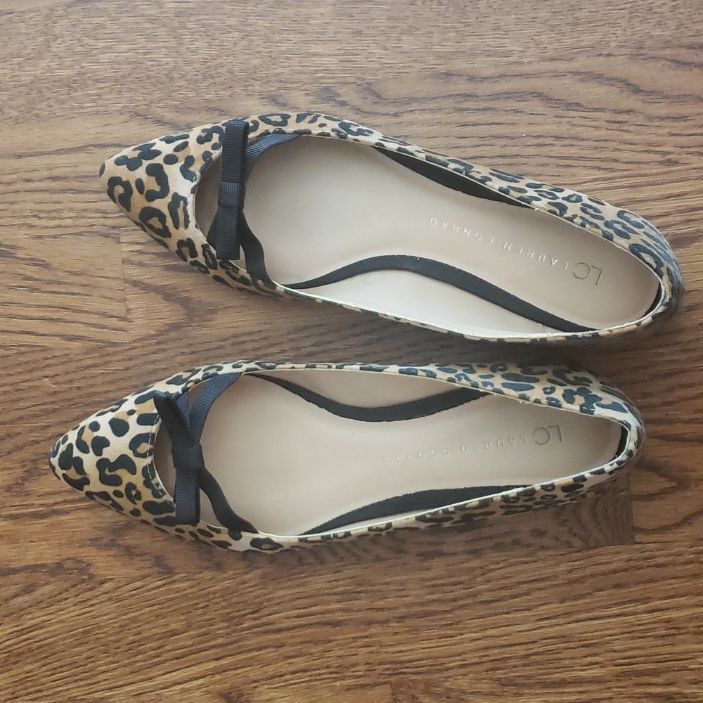 Leopard Print Flats